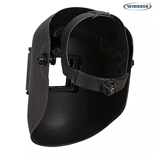 Windsor Welding Helmet Without Front Glass 9x12 Inch Ratchet Closure Type Black, PII-805-Head