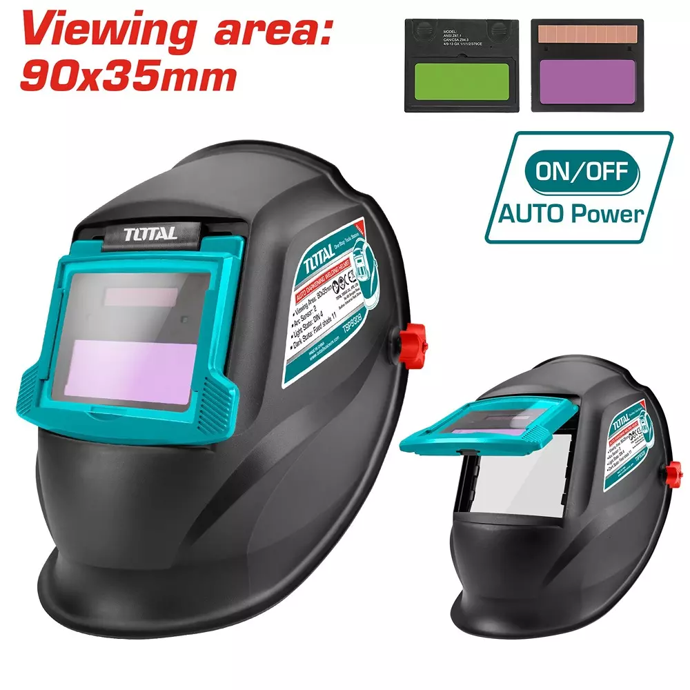 total-auto-darkening-welding-helmet-with-din-11-shade-9035-mm-viewing-area-solar-power-tsp9309