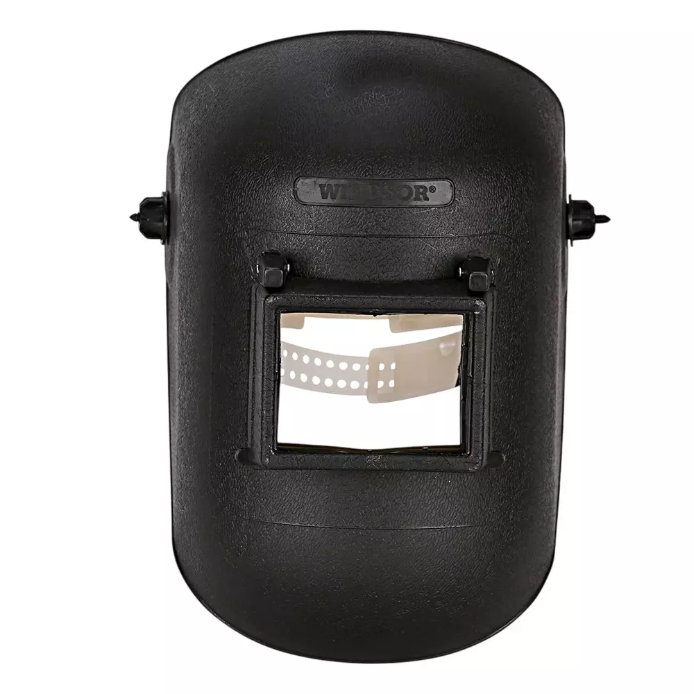 Windsor Full Face Welding Helmet Free Size Light Weight Hand Closure Type Black, 804_Nape_PII