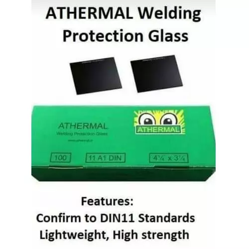 GENERIC Welding Glass Black 13DIN (Pack of 10)