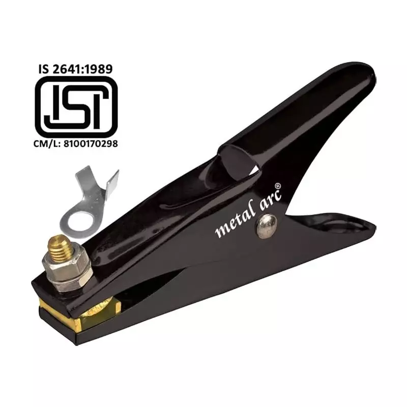 Metal Arc Heavy Duty Professional Crocodile Earth Clamp ISI Marked for Welding, Holding, Manual Welder Earth 400 A, ECML401W
