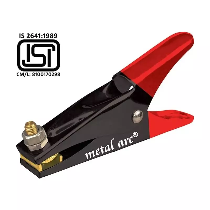 Metal Arc Heavy Duty Professional Crocodile Earth Clamp ISI Marked for Welding and Holding Purpose 400 A, ECML401i