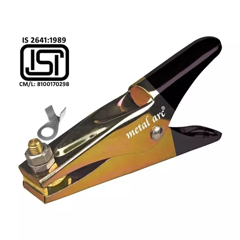 Metal Arc Heavy Duty Professional Crocodile Earth Clamp ISI Marked for Welding, Holding, Manual Welder Earth 400 A, ECMZ401Wi