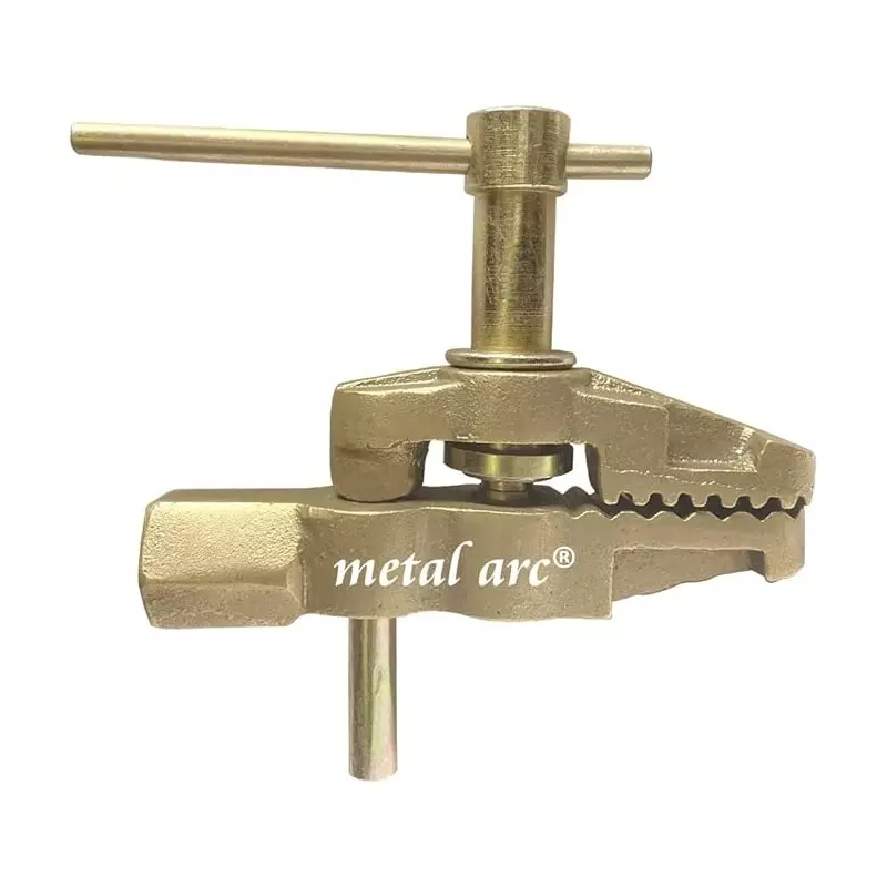 Metal Arc Heavy Duty Clamp Down Crocodile Jaw Manual Welding Earth Clamp ISI Marked for Welding and Holding Purpose 600 A, ST1BB7B