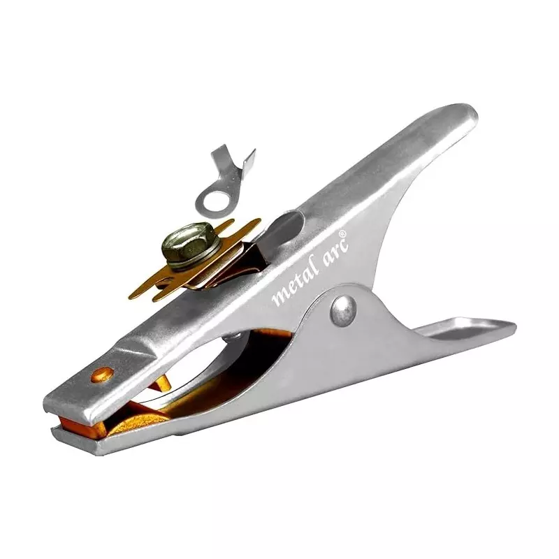 Metal Arc Heavy Duty Crocodile Earth Clamp ISI Marked for Welding, Holding, Manual Welder Earth 200 A, ECMZ202W