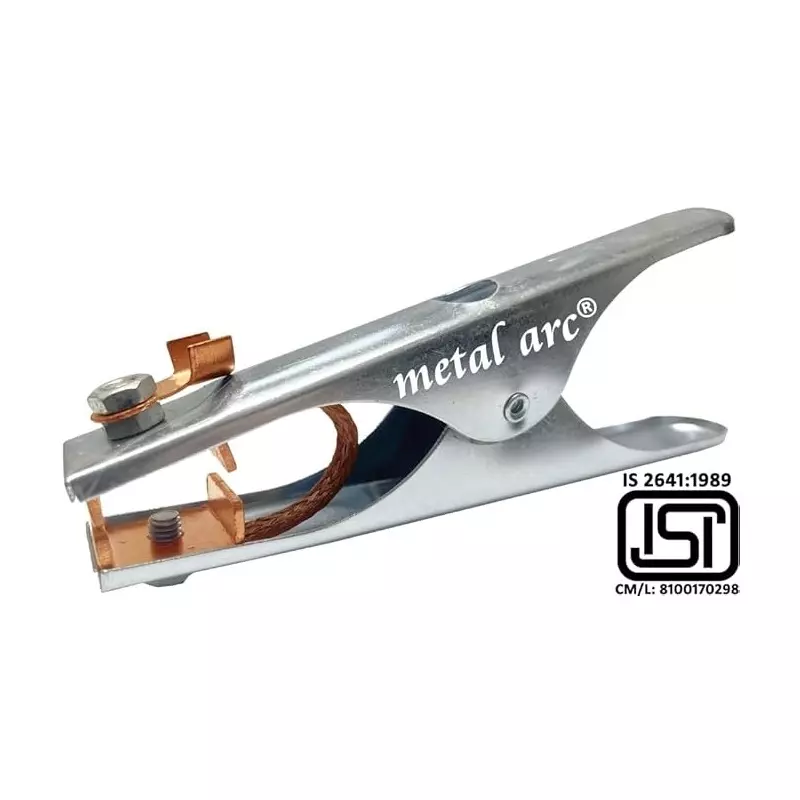 Metal Arc Heavy Duty Crocodile Earth Clamp ISI Marked for Welding, Holding, Manual Welder Earth 200 A, ECMZ201W