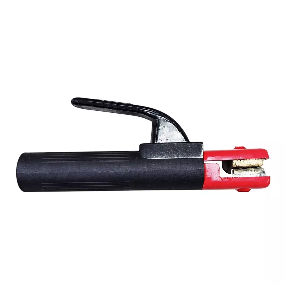 Weld Micra Welding Electrode Holder Plastic & Brass 600-1000 Amp Current Capacity Red & Black for Industrial Use, KD 1000 (Pack of 15 Pcs)