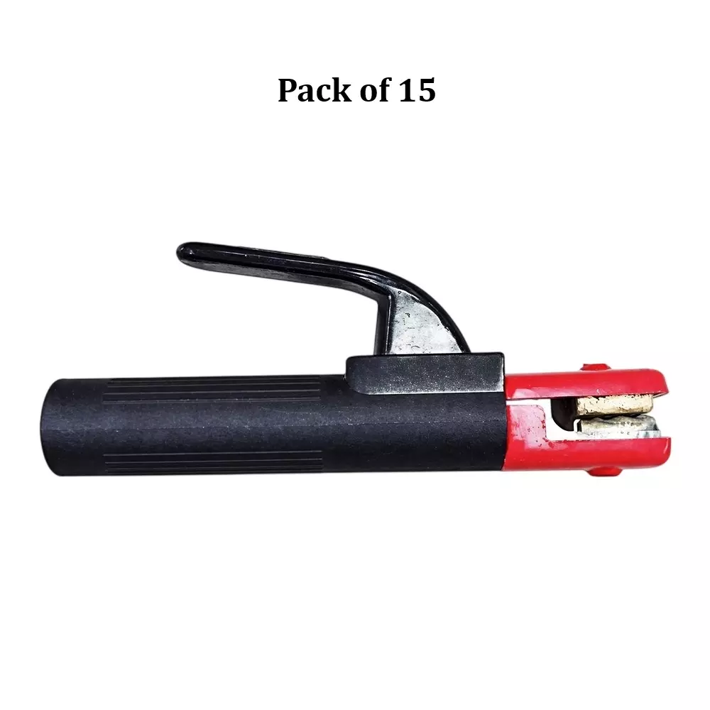 weld-micra-welding-electrode-holder-plastic-brass-600-1000-amp-current-capacity-red-black-for-industrial-use-kd-1000-pack-of-15-pcs