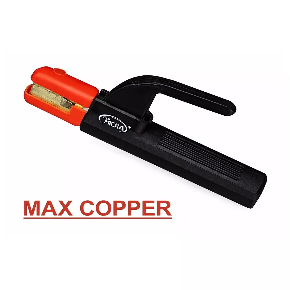 weld-micra-welding-electrode-holder-plastic-copper-1000-amp-current-capacity-red-black-for-industrial-use-max-copper