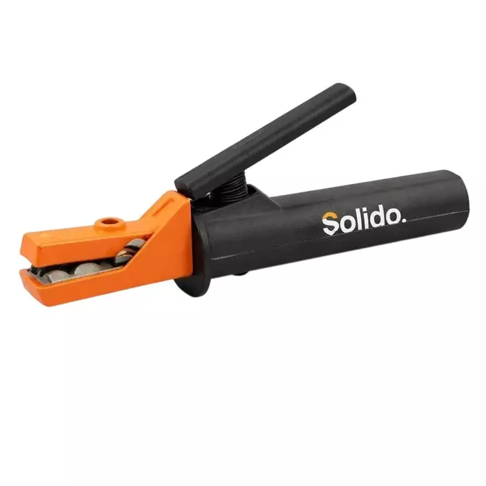 Solido by L&T Electrode Holder 35 sq mm Cable Diameter DMC Handle Material Screw Type Holder Class A Insulation, CoolGrip 600