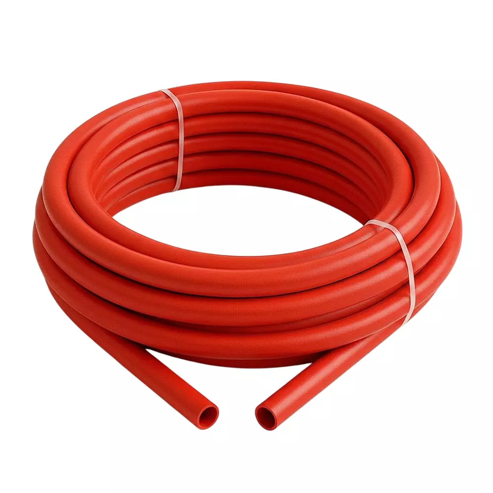 GENERIC Gas Hose Pipe Rubber Red 8 mm Diameter 15 m Length for Industrial Use