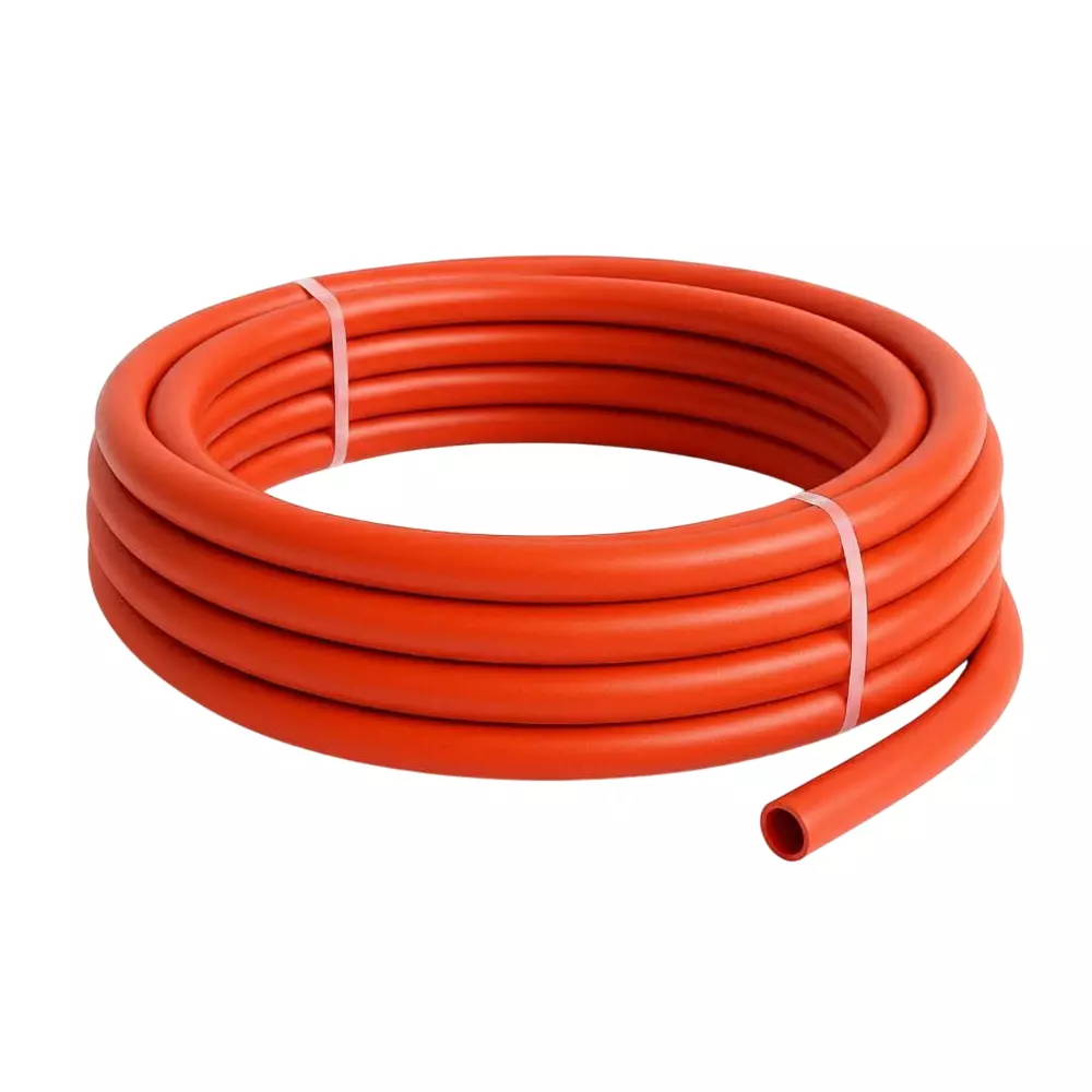 GENERIC Gas Hose Pipe Rubber Red 8 mm Diameter 100 m Length for Industrial Use
