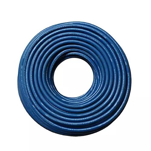 HMP Rubber Hose Pipe 12.5 Bar Working Pressure 8 mm (0.31 inch) Hose Size Blue
