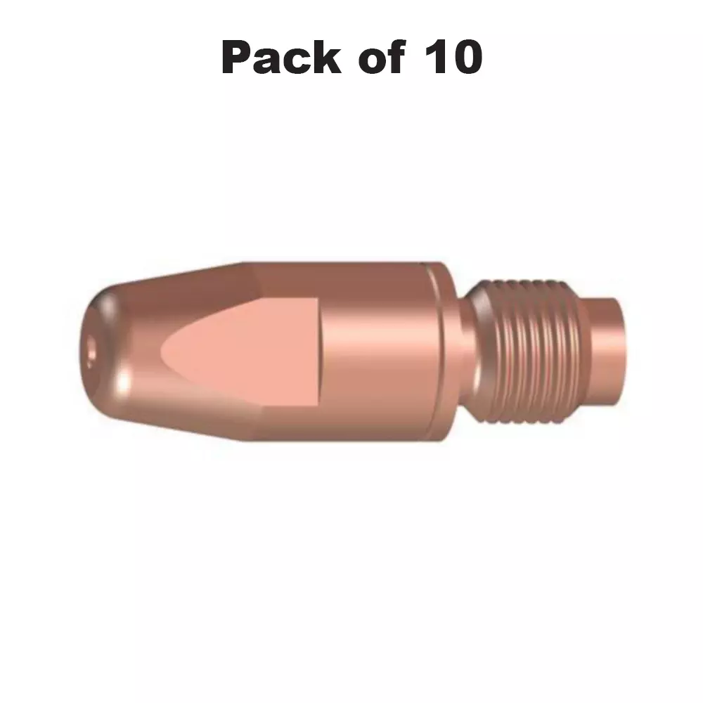 APS Contact Tip 1.2 mm Wire Size M6 x 8 mm x 28 mm, CuCrZr for N24 Torch, EB2212L (Pack of 10)