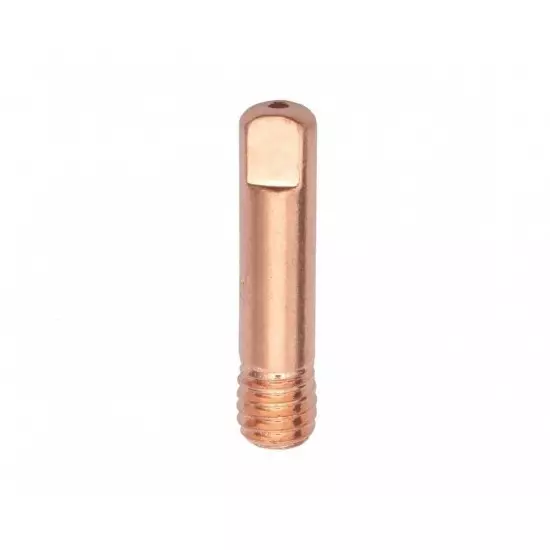 APS Contact Tip 0.6 mm Wire Size M6 x 25 mm, CuCrZr for N15 Torch, EB1106L (Pack of 10)