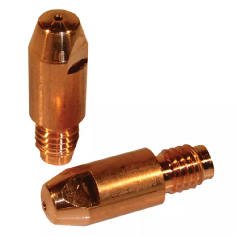 APS Contact Tip 2.0 mm Wire Size M10 x 10 mm x 35 mm, CuCrZr for N60-ER70 MIG Torch, EB4220L (Pack of 10)