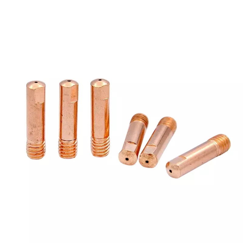 APS Contact Tip 0.8 mm Wire Size M6 x 25 mm, CuCrZr for N15 Torch, EB1108L (Pack of 10)