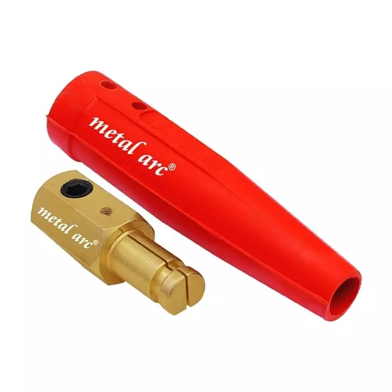 Metal Arc Heavy Duty Male Welding Cable Connector CCL Series 400 A, LHRS4M