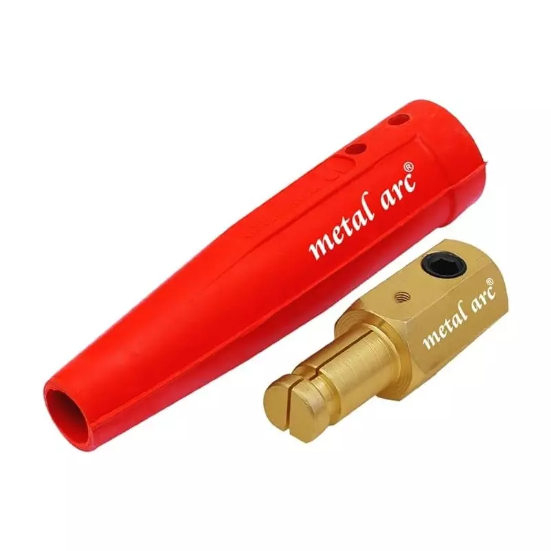 Metal Arc Heavy Duty Male Welding Cable Connector CCL Series 400 A, LHRS4M