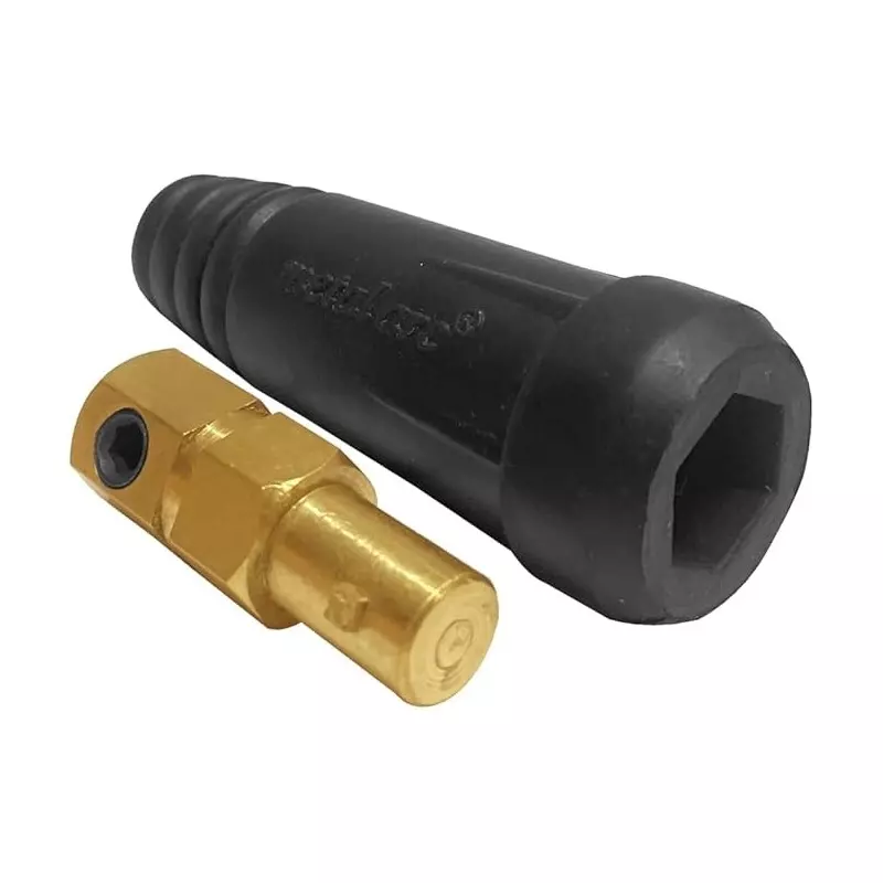 Metal Arc Economical Male Welding Connector CCE Series 400 A, EHRJ4M