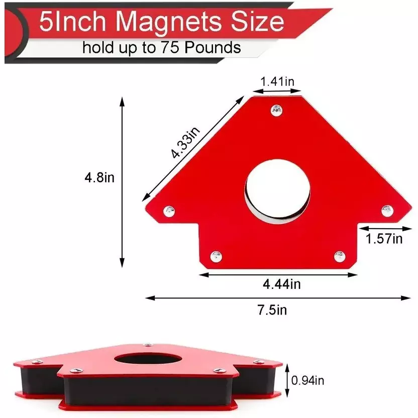 ARUDIP Multi Angle Magnetic Welding Clamp (Set of 6)