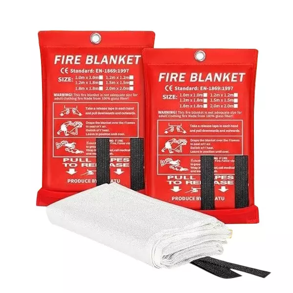 SHIV ALASKA Emergency Fire Blanket / Welding Mat for Grill, Smoker Laser Welding Machine