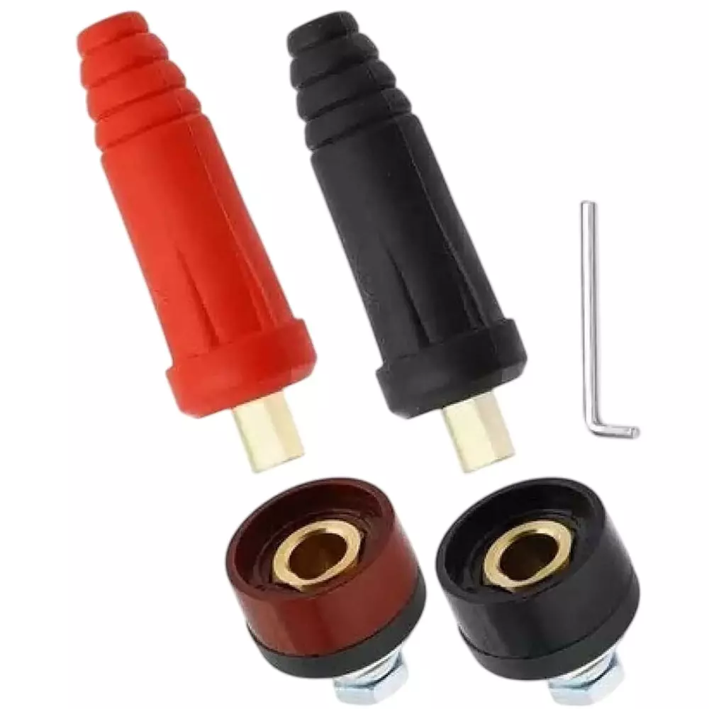 SHIV ALASKA Welding Machine Cable Plug Socket 600 Amp Brass Length