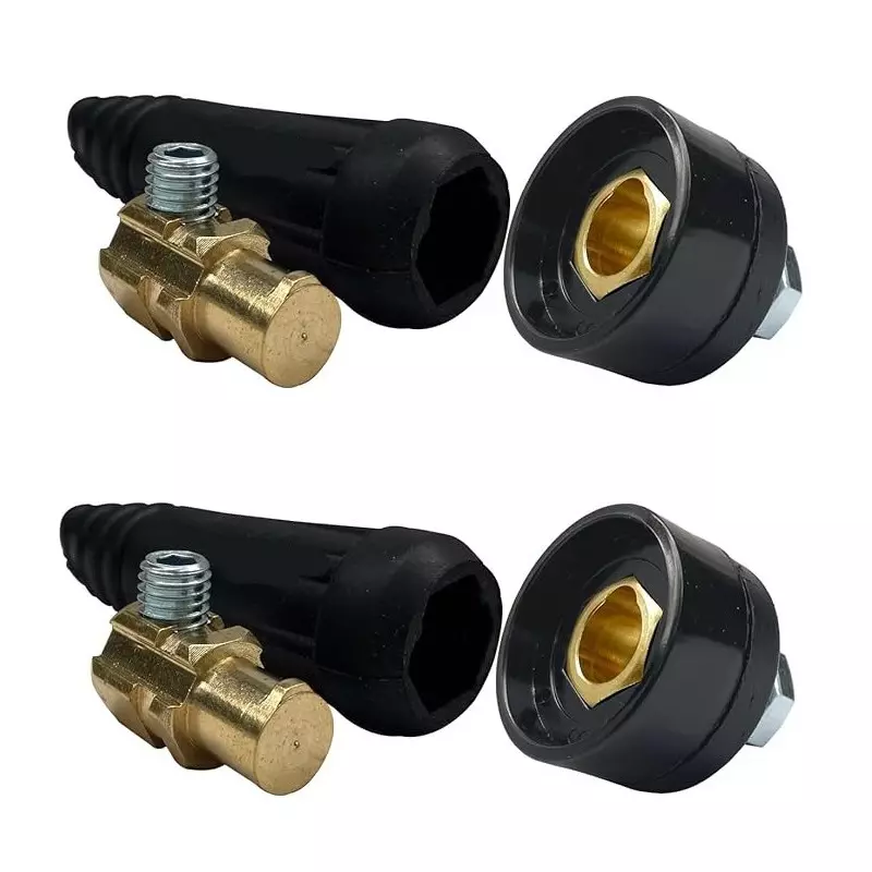 Metal Arc Machine Socket and Cable Connector Combo 300 A, C3550C (Pack of 2)