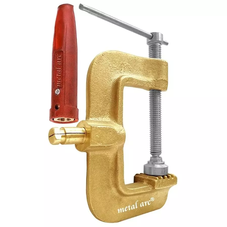 Metal Arc Heavy Duty Professional C Type Welding Clamp ISI Marked ST4 Series 1000 A, ST4B8HSW