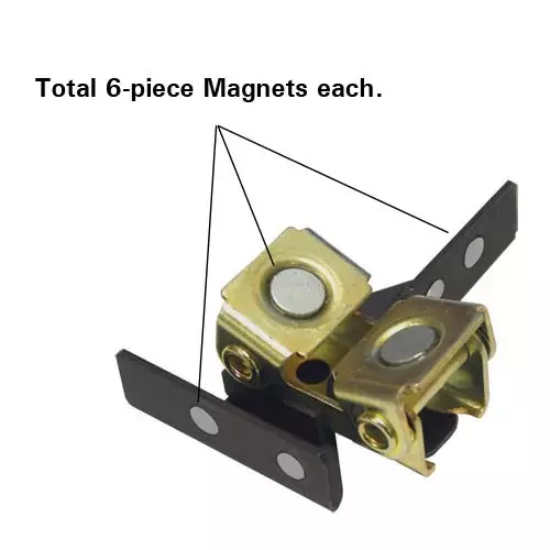 Hawk Adjustable Magnetic Tab Holder V Shape Base for Tack Welding and Fabrication, MFT10