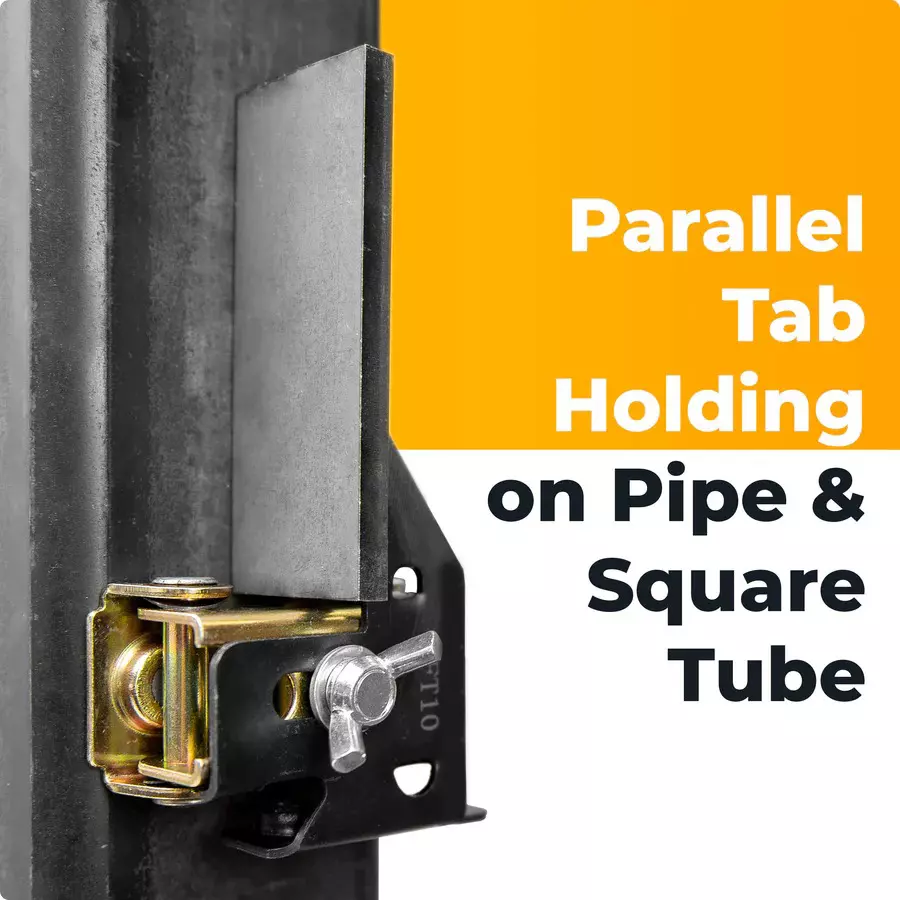 Hawk Adjustable Magnetic Tab Holder V Shape Base for Tack Welding and Fabrication, MFT10