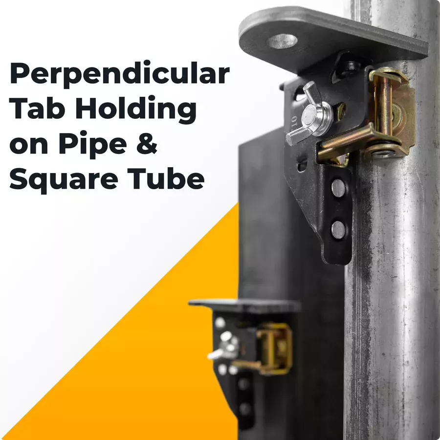 Hawk Adjustable Magnetic Tab Holder V Shape Base for Tack Welding and Fabrication, MFT10