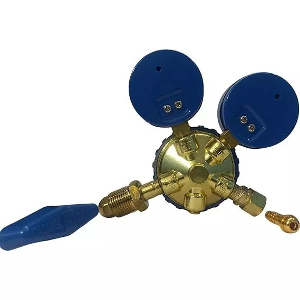 shiv-alaska-double-laser-argon-regulator-double-gauge-brass-for-laser-welding-machine-yr-16