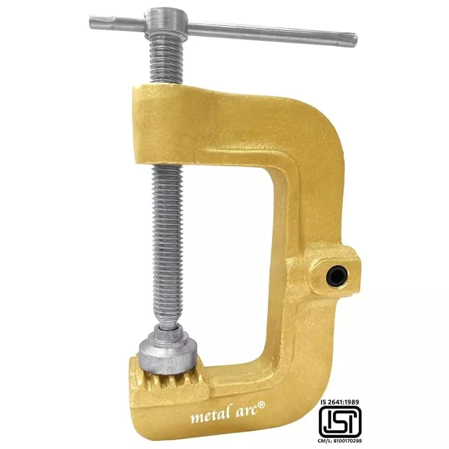 Metal Arc Heavy Duty C Type Welding Clamp ISI Marked ST4 Series 800 A, ST4B7