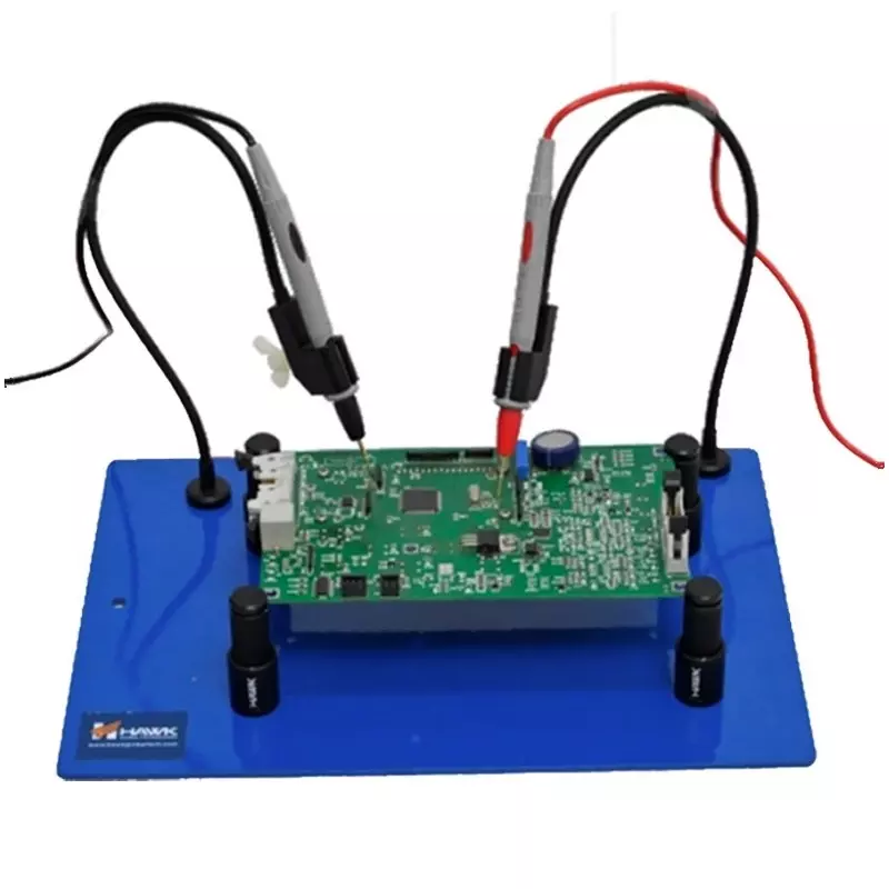 HAWK Oscilloscope Probe Positioner for Logic Analyzer, Multimeter, Oscilloscope, PCB Testing, EL-PP-OPP