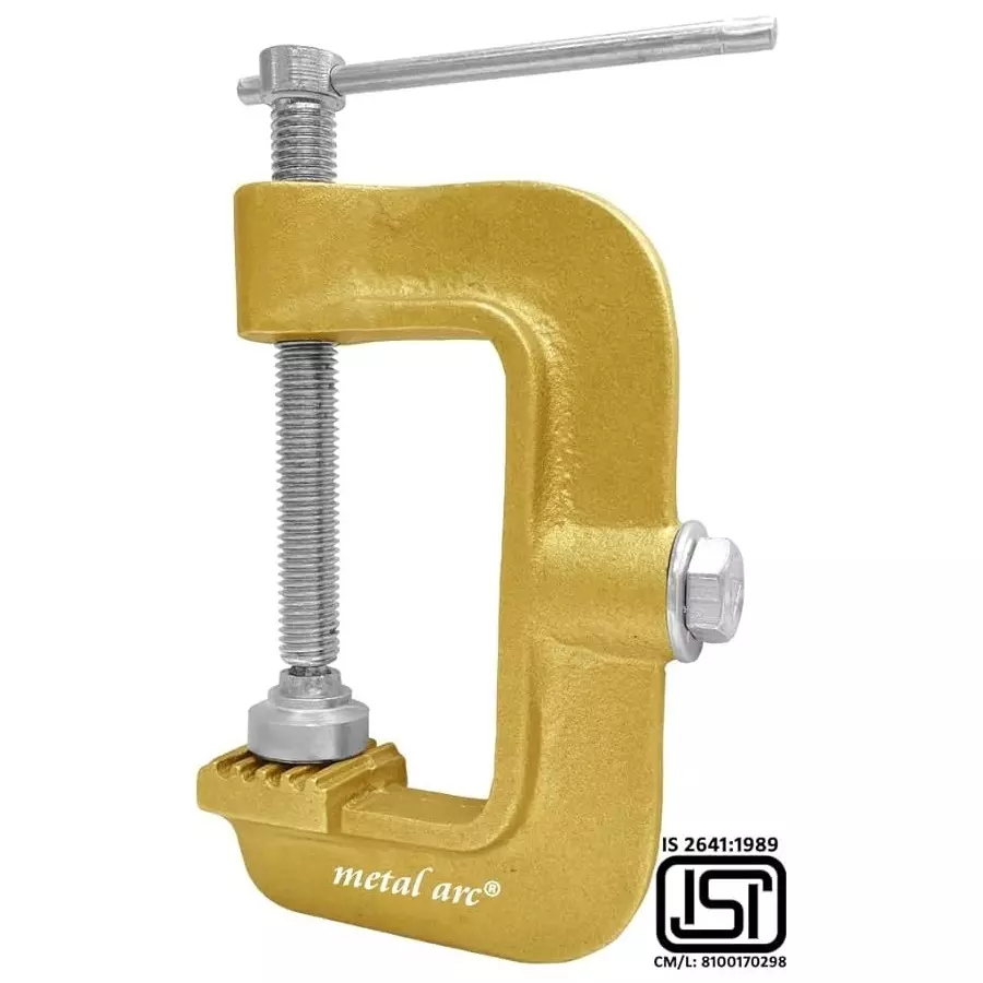 Metal Arc Heavy Duty Professional C Type Welding Clamp ISI Marked ST4 Series 1000 A, ST4B8H2