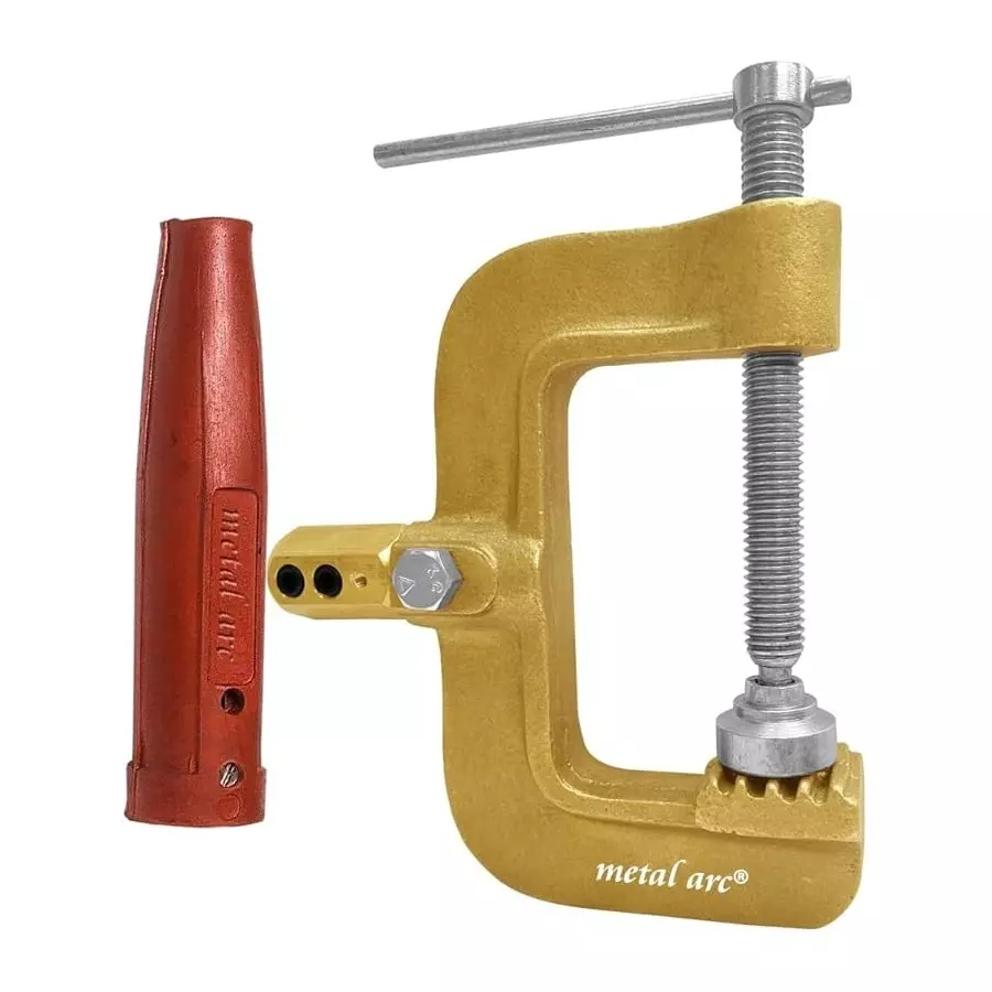 Metal Arc Heavy Duty Rotary Professional C Type Welding Clamp ISI Marked ST4 Series 1000 A, ST4B8Ri