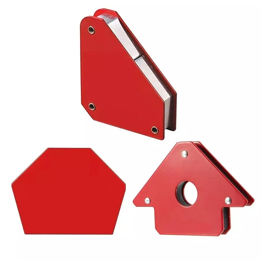 Kizer Square, Arrow & Multiangle Welding Holder Clamp Kit Red for Industrial Use, KZ-123