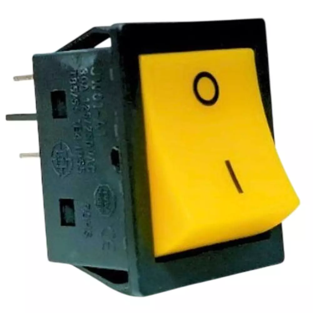 SHIV ALASKA Welding Machine On/Off Rocker Switch Retardant Insulated 4 Pin 30 Amp