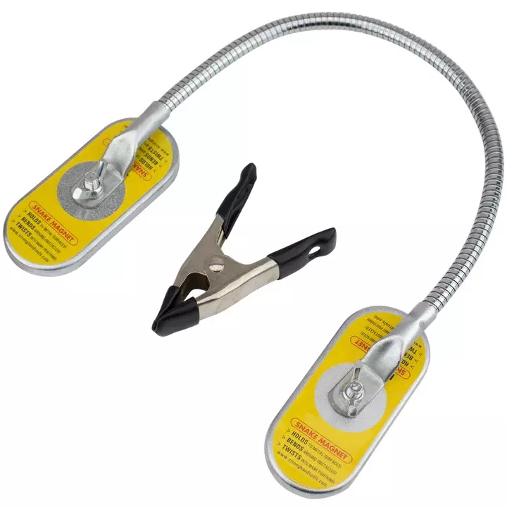 Hawk Snake Magnet With Flat Pads 457.2 mm Length for Welding & Fabrication, MFC318