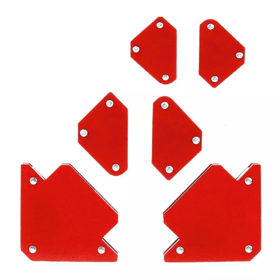 Kizer Magnetic Welding Holder Clamp Kit 3 Inch (76.2 mm) Size Red for Industrial Use, KZ-122