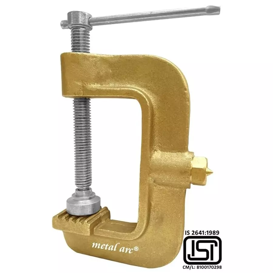 Metal Arc Heavy Duty Professional C Type Welding Clamp ISI Marked ST4 Series 1000 A, ST4B8P