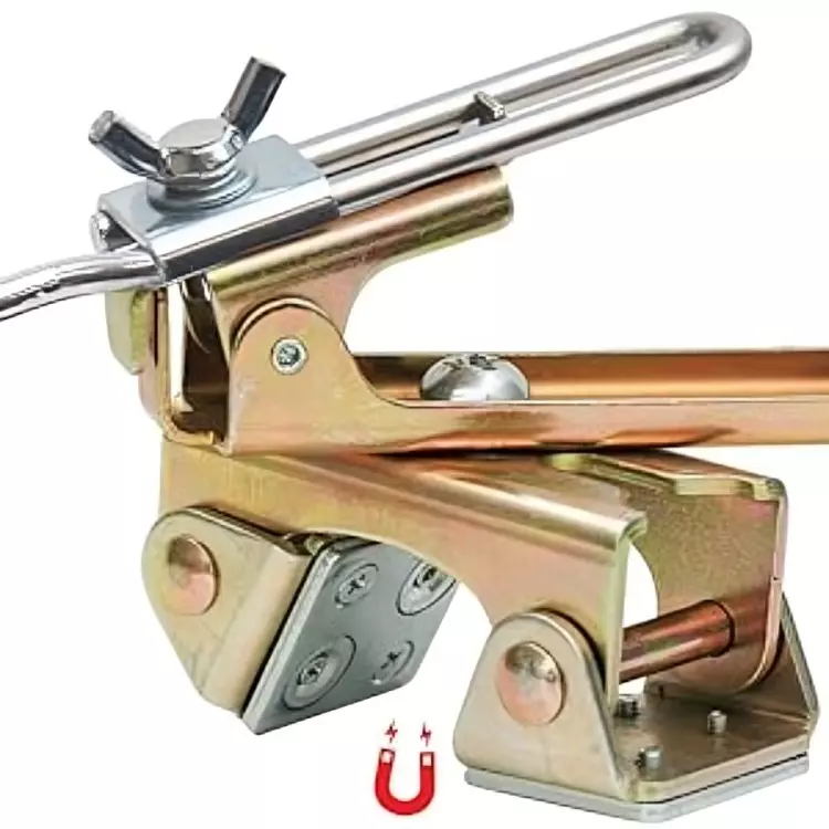 Hawk Magnetic Welding Finger With Brass Tip, 8 Kg Pull Force and 7.5 inch (190.5 mm) Length, AGH200