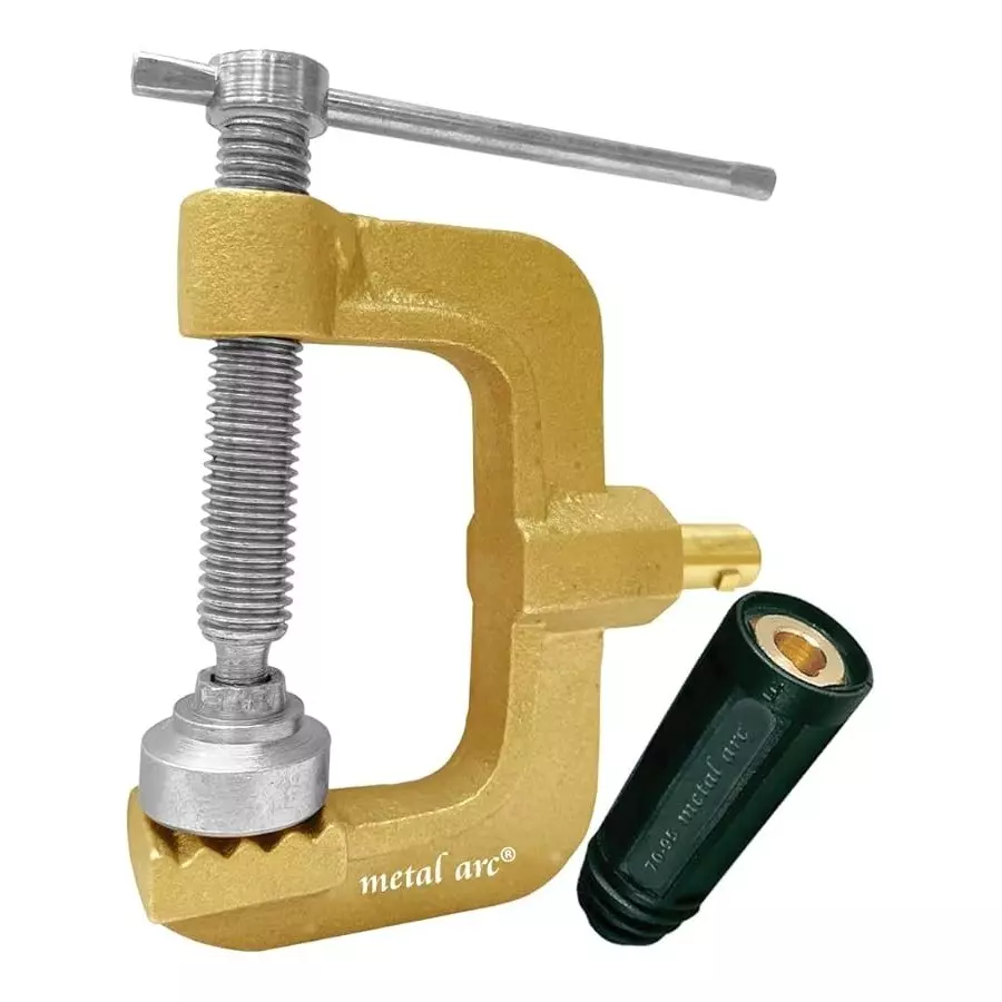 Metal Arc Heavy Duty Professional C Type Welding Clamp ISI Marked ST4 Series 800 A, ST4B5HJW