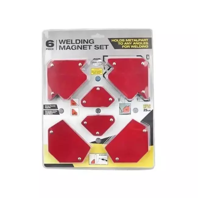 ARUDIP Magnetic Welding Corner Clamps For Multi-Angle Holders (Set of 6)