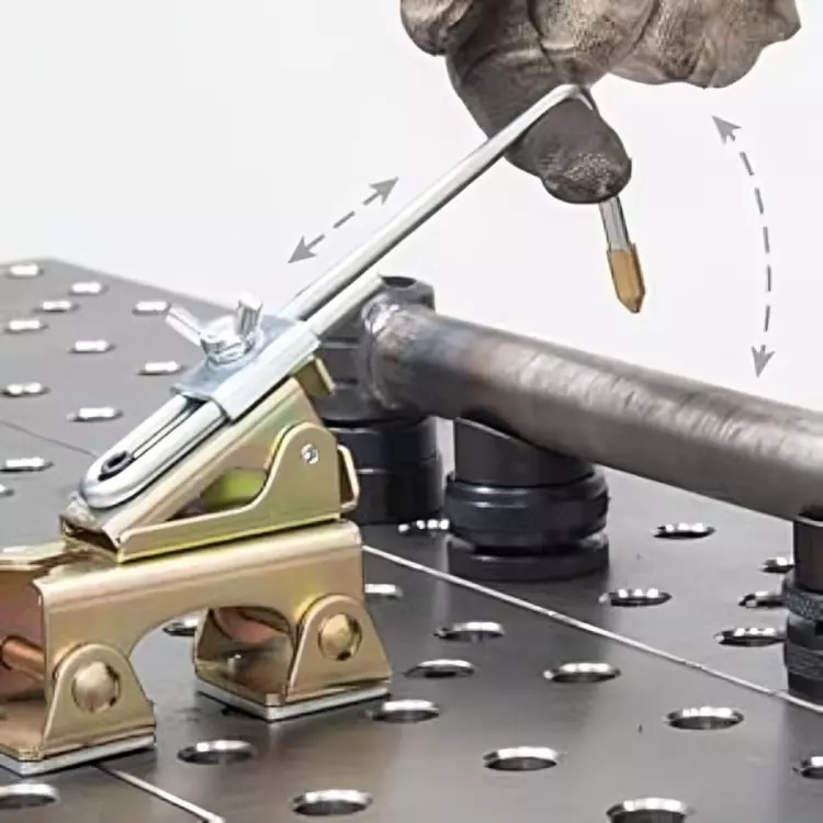 Hawk Magnetic Welding Finger With Brass Tip, 16 Kg Pull Force and 7.5 inch (190.5 mm) Length, AGH230