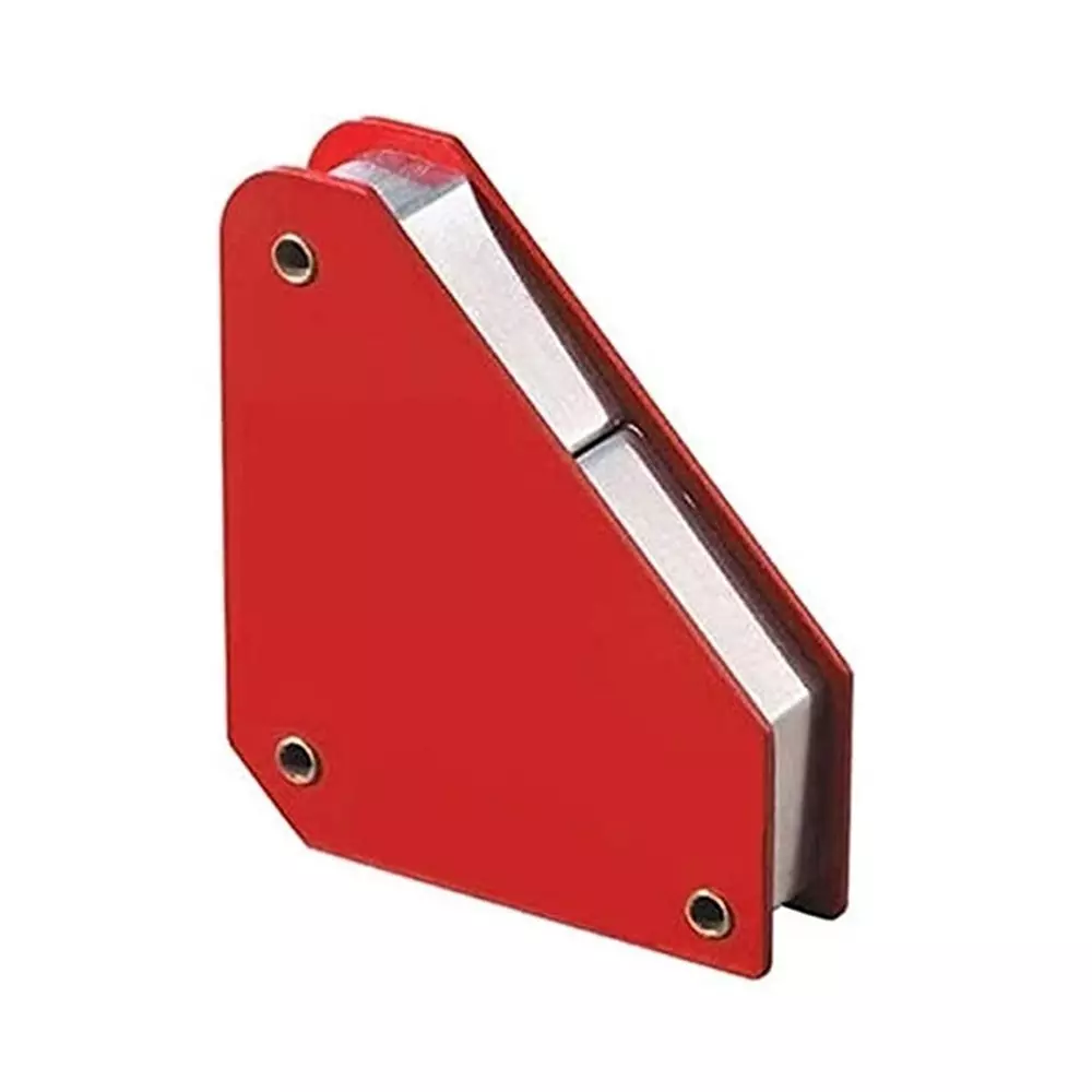 Kizer Square Magnetic Welding Holder Clamp 4 Inch (101.6 mm) Size Red for Industrial Use, KZ-80