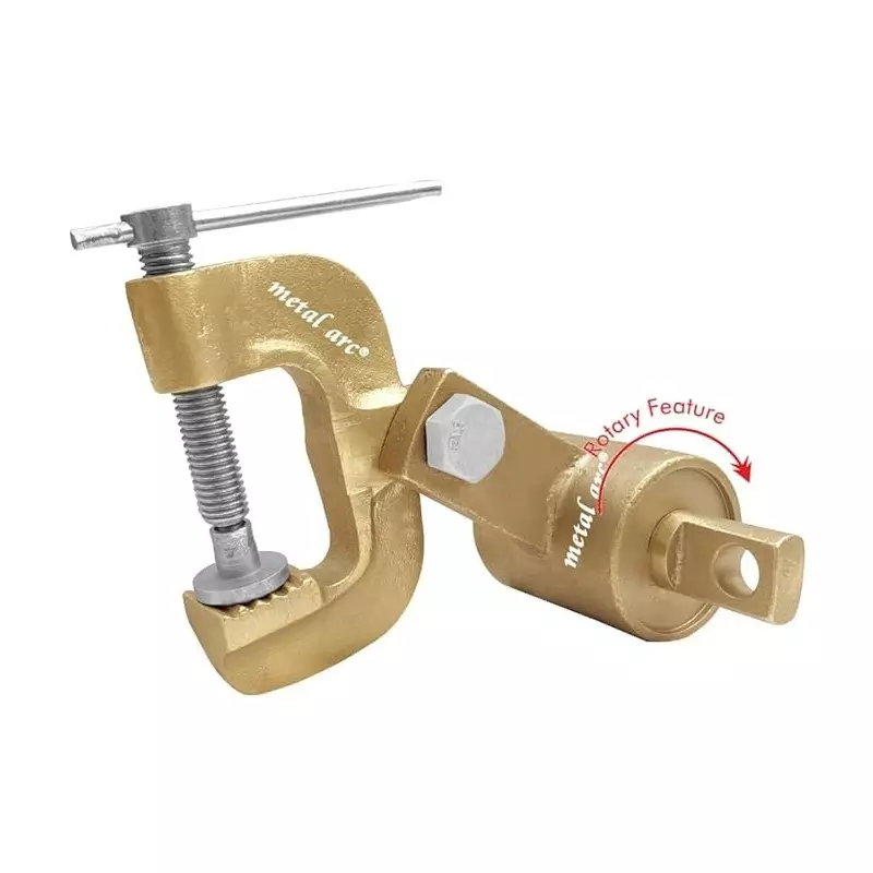 Metal Arc Heavy Duty Rotary Ultra Professional Xtreme C Type Welding Clamp ISI Marked ST2 Series 1200+ A, ST2B6RR1