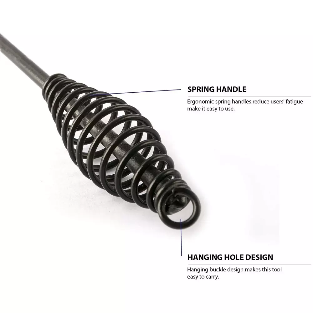 Elysian Double Chisel Welding Chipping Hammer with Helical Spring Grip 254 mm Length Black Steel for Industrial Use