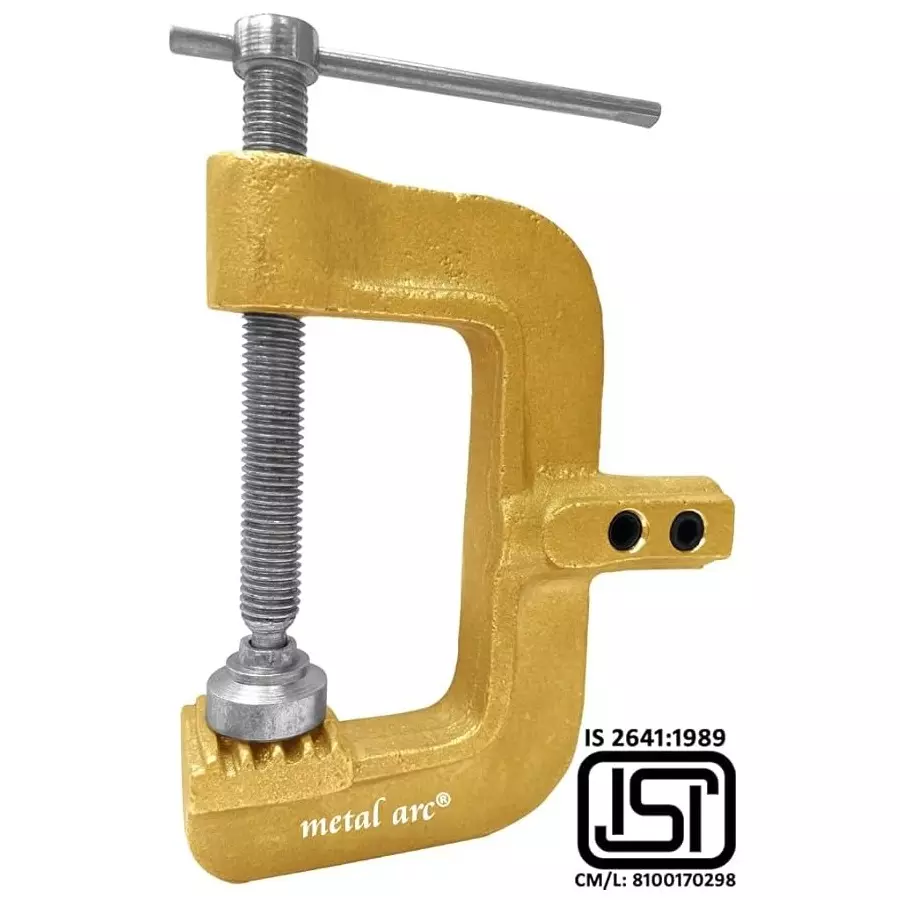 Metal Arc Heavy Duty Professional C Type Welding Clamp ISI Marked ST4 Series 1000 A, ST4B8